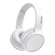 飛利浦（PHILIPS） H5205 頭戴式藍牙耳機低音 有線(xiàn)耳麥游戲網(wǎng)課直播音樂(lè )學(xué)習運動(dòng)商務(wù)折疊 白色