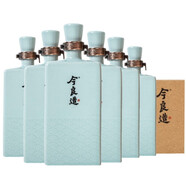 今良造【1985年老酒調味】純糧食白酒整箱陳酒五糧濃香型白酒禮盒裝 52度 500mL 6瓶 【整箱6瓶裝】