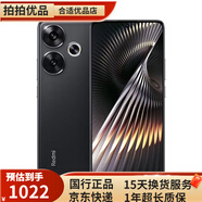 小米 Redmi 紅米Turbo3 二手5G手機 第三代驍龍8s 電競游戲手機 冰封散熱系統(tǒng) 黑晶 16GB+512GB【贈3c閃充】 99新