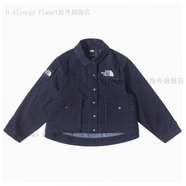 北面（The North Face）23秋冬UE先鋒設(shè)計(jì)女寬松牛仔外套軟殼外套83PI DG7 XS