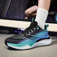 李寧7pro跑步鞋龍年限定春夏款男女競速青少年大童跑鞋兒童運動(dòng)鞋 中 228黑綠李寧（LI-NING） 35