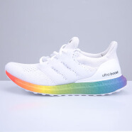 阿迪达斯2020新款 Ultra Boost UB4.0男女子爆米花满天星运动跑步鞋 FY2299「白彩虹中底」 37(230mm)