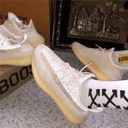 阿迪達斯（adidas）男鞋女鞋Yeezy Boost 350 氧化天使椰子鞋冬季新款運動(dòng)鞋休閑鞋 FZ5246氧化天使 38