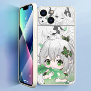 堆憶紅米note12pro手機殼note12turbo硅膠防摔note11tpro動(dòng)漫二次元保護套redmi k70玻璃殼14ultra軟殼 原神-納西妲草神-動(dòng)漫周邊 優(yōu)雅黑-下單備注手機型號