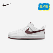 NIKE 耐克男女童休閑板鞋COURT BOROUGH魔術(shù)貼易穿脫兒童運動(dòng)童鞋低幫 DV5457-112 29.5 【建議腳長(cháng)18cm】