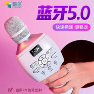 魅鳥(niǎo) 麥克風(fēng)智屏音響一體手機(jī)無(wú)線藍(lán)牙直播聲卡話筒全民K歌家用兒童練歌家庭KTV唱歌車(chē)載戶外錄歌神器 魅鳥(niǎo)音響麥+箱包
