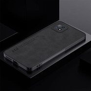 韓菲琪 OPPO A72手機(jī)殼PDYM20保護(hù)套A53膚感羊巴皮商務(wù)男磨砂5G軟硅膠鏡頭全包防摔外殼 【羊巴皮】石墨黑 OPPO A72/A53(5G)