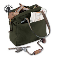 ANDSEEYOU品牌 單肩包男 休閑帆布拼接牛皮手提包 大容量新款托特包多功能手拎包隔層簡(jiǎn)約電腦包 軍綠色