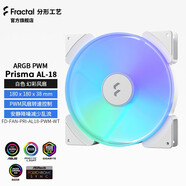 分形工藝（Fractal Design） 機箱散熱風(fēng)扇Prisma幻彩ARGB14/12cm 18寸ARGB 幻彩白色 PWM