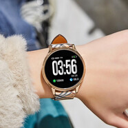 SAE智能手表女生高顏值藍牙通話(huà)消息提醒多運動(dòng)電子表多功能計步鬧鐘防水運動(dòng)手表適用于ios安卓手機 MK07PLUS黃格子玫金 消息提醒+無(wú)藍牙通話(huà)功能