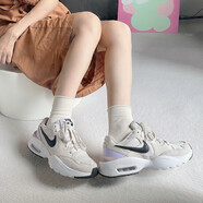 耐克（NIKE）Air Max Fusion 男女氣墊慢防滑耐磨跑鞋復(fù)古運(yùn)動(dòng)休閑老爹鞋 CJ1671-104米紫 38.5
