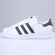 阿迪達(dá)斯 （adidas）三葉草SUPERSTAR 50周年紀(jì)念款經(jīng)典金標(biāo)貝殼頭休閑板鞋EG4958 經(jīng)典金標(biāo)/偏大「FV3284」 40 (245mm)