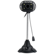 品怡 869炫魔 電腦攝像頭帶麥克風(fēng)高清視頻攝像頭USB臺式機免驅視頻 現貨雨花石黑色