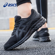 asics亞瑟士男鞋跑步鞋夏季新款輕便緩沖跑鞋愛世克斯專業(yè)運(yùn)動(dòng)鞋子男 黑色/深灰 40