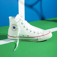 匡威（Converse）帆布鞋男鞋女鞋2024經(jīng)典常青款A(yù)ll Star學(xué)生情侶高幫運動鞋休閑鞋 101009白色 41