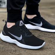 耐克（NIKE）跑步鞋男鞋2025秋季新款FLEX赤足運動(dòng)鞋舒適透氣緩震休閑鞋CI9960 CI9960-002 赤足10/黑白 44