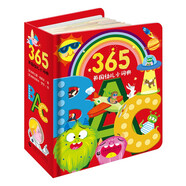 365英國幼兒小詞典：英國皇家校長編著的幼兒英語啟蒙書。英文韻律歌謠 圓角原生木漿白卡紙綠色環(huán)保印刷 2-6歲英語啟蒙 英國少年合唱團錄制純正英倫音頻 