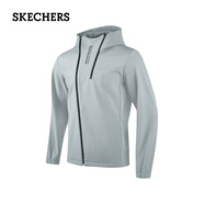 斯凱奇（Skechers）梭織連帽外套 P423M151 寒灰色/03KR XXL