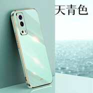 MARMOTER vivoiqooz3手機(jī)殼IQOO Z3保護(hù)套全包鏡頭防摔軟殼個(gè)性網(wǎng)紅男女款手機(jī)套 薄荷綠-升級(jí)直邊丨配全屏膜