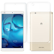 拓蒙 華為平板M3/m5青春版保護套m2-801w平板透明殼SHT-W09全包防爆防滑硅膠磨砂軟殼CPN-AL00/8英寸 華為平板M3/BTV-W09/DL09/8.4英寸 全包磨砂殼*單殼