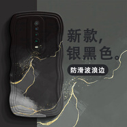 大畫仙 紅米k20手機(jī)殼k20pro鏡頭全包圍k30防摔k30pro硅膠網(wǎng)紅殼新款水彩保護(hù)套軟殼潮流 紅米k30 經(jīng)典黑-【銀黑色】加膜
