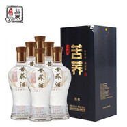 監原糧食酒苦蕎麥酒 湖北監利純糧酒固態(tài)發(fā)酵原漿原酒禮盒白酒 42度 500mL 6瓶 【黑蕎禮盒酒】