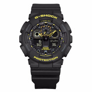 卡西歐（CASIO）GA-100系列數字指針雙顯男士手表腕表g-shck耐沖擊GA100CY-1A 黑色