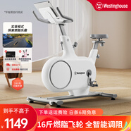 西屋（Westinghouse）美國西屋動感單車家用運動器材磁控健身車商室內(nèi)健身房騎行自行車 插電版/8KG飛輪/實景模擬/15D白