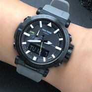 卡西歐（CASIO） 手表 PROTREK系列太陽能戶外登山運動男士腕手表 PRW-6620YFM-1