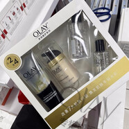 玉蘭油（OLAY）禮盒套裝淡紋玻尿酸黑眼圈眼袋淡化細紋提拉緊致情人節禮物女 Olay多效修護霜醒膚水潔面四件套