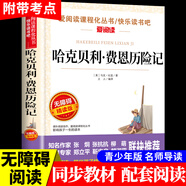 哈克貝利費恩歷險記 快樂讀書吧愛閱讀課程化叢書無障礙精讀版中小學(xué)生課外閱讀書籍 單冊：哈克貝利費恩歷險記