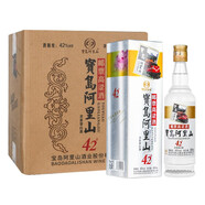 寳島阿里山  高粱酒  糧食酒 容量大 濃香型白酒 臺(tái)灣風(fēng)味 送禮佳品 42度 600mL 6瓶