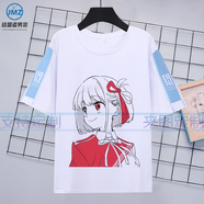 結(jié)盟者動(dòng)漫衣服男女2025新款夏季圓領(lǐng)短袖二次元和泉紗霧動(dòng)漫周邊 12錦木千束 3XL