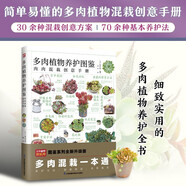 多肉植物養(yǎng)護(hù)圖鑒   30余種多肉混栽創(chuàng)意方案，70余種多肉植物介紹及基本養(yǎng)護(hù)法，300余張精美