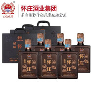 懷莊懷莊貴州老字號  53度醬香型 高度白酒 500ml 整箱裝 懷莊 五星上匠500ml*2瓶*3盒