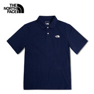北面（The North Face）POLO衫短袖男T恤透氣夏季戶外半袖 87UX 8K2 XL