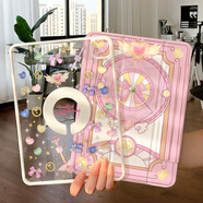 zoyu iPad Air7保護套旋轉2025款Pro保護殼y折iPad11磁吸air6透明5拆分mini7亞克力適用蘋果第10代可愛 魔法禮物【配鋼化膜】 2025款iPad11【A16芯片】/第十