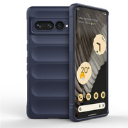 適用pixel7 pro幻盾防摔手機(jī)殼谷歌6A軟膠TPU創(chuàng)意保護(hù)套男女款 暗蘭色 Google Pixel 7