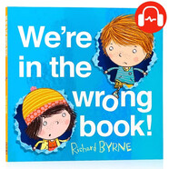 牛津精品繪本4冊 這本書偷了我的貓/這本書失控了 英文原版繪本 We're in the Wrong Book 兒童英語啟蒙平裝圖畫書牛津大學出版 我們走錯書啦