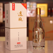 景陽(yáng)岡酒1號白酒透瓶景陽(yáng)岡賴(lài)茆純糧釀造山東特產(chǎn)聊城地方名酒 38度 500mL 1瓶 透瓶