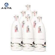五嶺洞藏黑金剛冰裂紋封壇韻壇濃香型高度白酒整箱糧食酒 2020年 500mL 6瓶 整箱42度印象江南