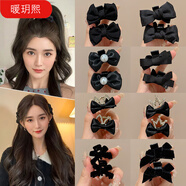 映棠老鳳凰金店夾前額側邊劉海夾感公主頭小抓夾女2024新款耳后發(fā)卡 菁夏8對
