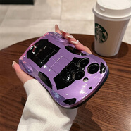 美克杰適用于暗紫色小蠻腰跑車(chē)新款蘋(píng)果14promax手機殼適用iPhone13潮流11/12 主圖 蘋(píng)果14 promax