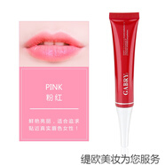 紅唇乳紋繡專(zhuān)用悄悄紅煥彩唇蜜咬唇不沾杯漂唇后的紅唇素 GABRY/粉紅(1支)