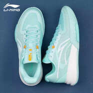 李寧（LI-NING）籃球鞋男夏季新款網(wǎng)面透氣運(yùn)動鞋夏天比賽專業(yè)球鞋 清水綠/冰綠色(閃能3) 42