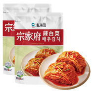 云山半韓式辣白菜泡菜80g*2袋 清凈園聯(lián)名款 韓國泡菜咸菜下飯菜醬菜