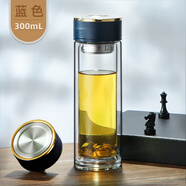 富光（Fuguang）玻璃杯男士商務(wù)水杯出差辦公個(gè)人專用杯車載泡茶杯子定制刻字