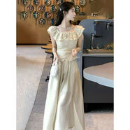 宣驕套裝女夏裝時(shí)尚 兩件套氣質(zhì)型夏季新款網(wǎng)紅御姐輕熟風(fēng)高級感氣質(zhì) 香檳杏套裝 XL