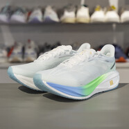 李寧（LI-NING）2025新款跑步鞋女士飛電5C運動(dòng)鞋競速碳板減震馬拉松跑鞋ARMV002 飛電5C 藍白色 ARMV002-8 35