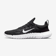耐克（NIKE）Free Run 5.0 赤足系列 自由靈活 輕便透氣男子運動(dòng)跑步鞋 CZ1884-001 黑白 41碼/US8